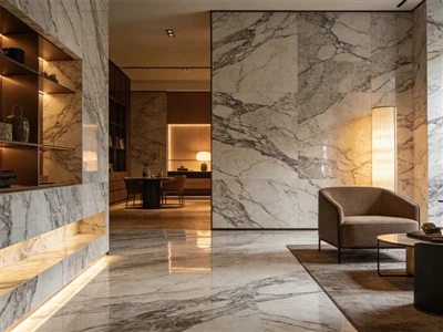 Warum italienischer Marmor ideal für Gewerbeflächen ist