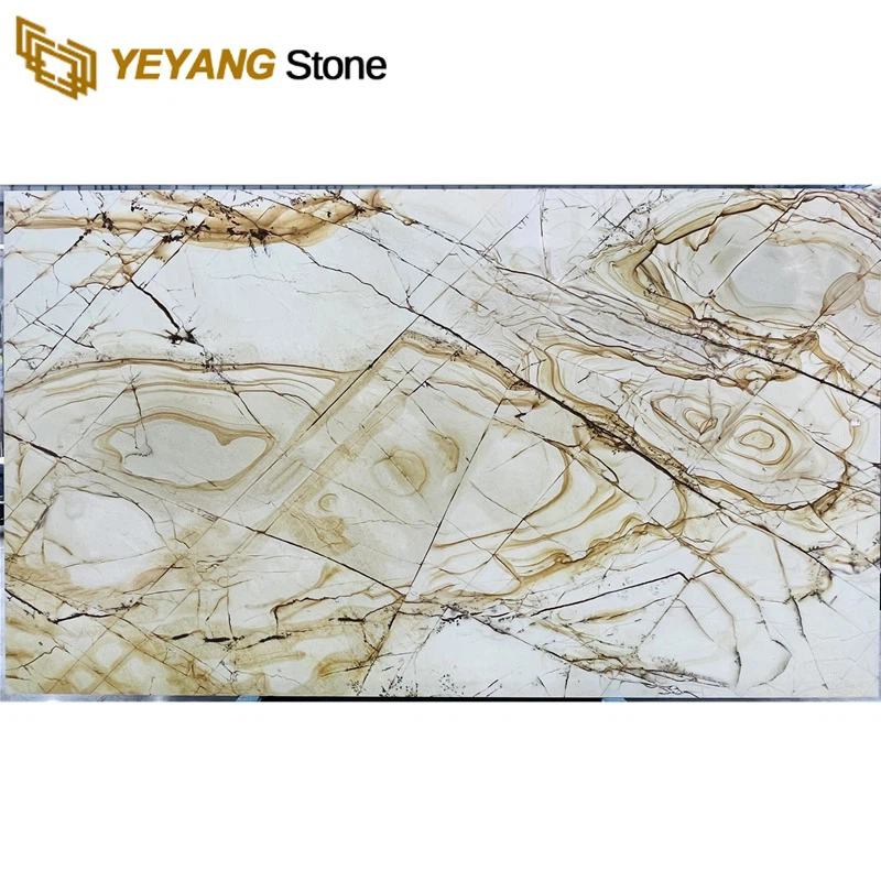 Luxury stone Roman white marble slab 3360x1940x30mm Luxury stone Roman white marble slab 3360x1940x30mm