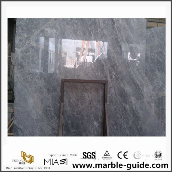 China Grey Silver Mink Marmor für Projekt mit günstigem Preis
