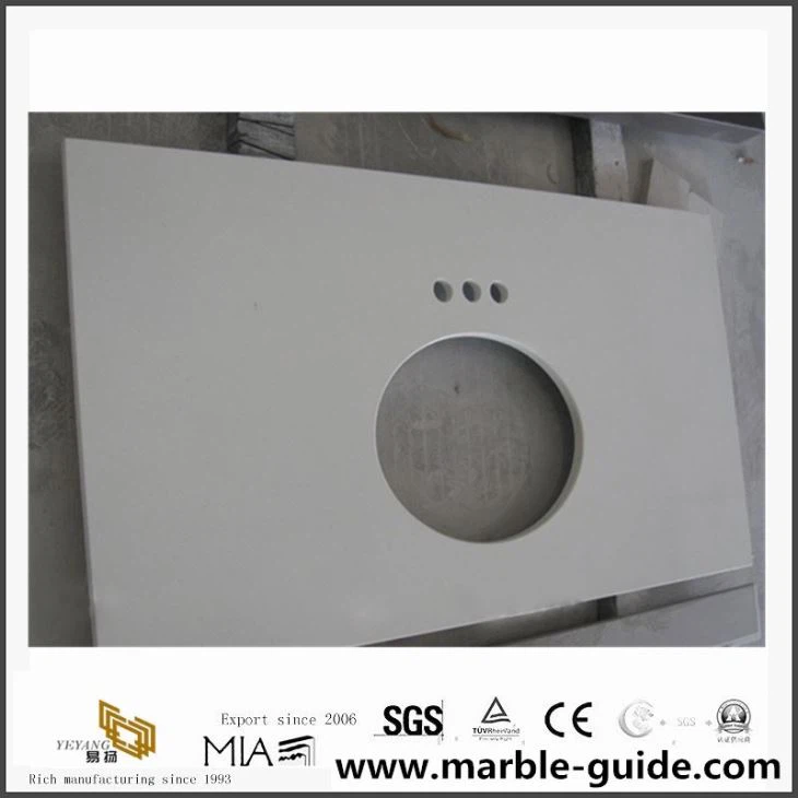 Custom Quartz Countertops For Bathroom Design Factory Direct Sale