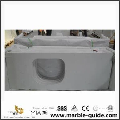 Benutzerdefinierte Quarz-Arbeitsplatten für Badezimmer Design Großverkauf der Fabrik