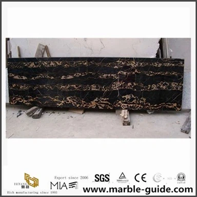 Naturstein China Portoro Marmor billige Heimdekoration