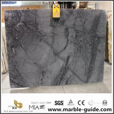 Graue Galaxie Marmorplatte für Badbodenfliesen -Arbeitsplatten mit guter Qualität