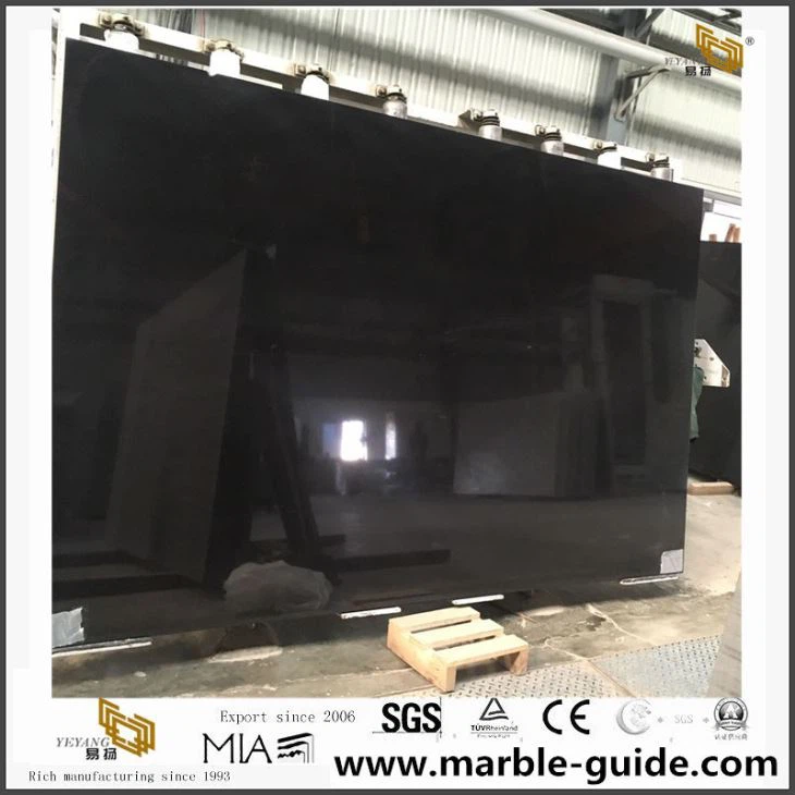 Polierte absolute schwarze Granitplatten