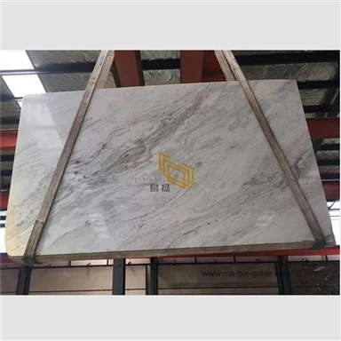 Herrliche weiße Marmorplatten für den Boden