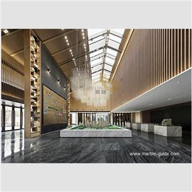 Kenia Schwarzer Marmor für Fußböden