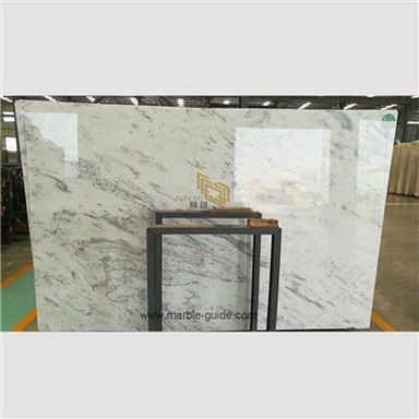 Orientalische Design der weißen Marmortreppe