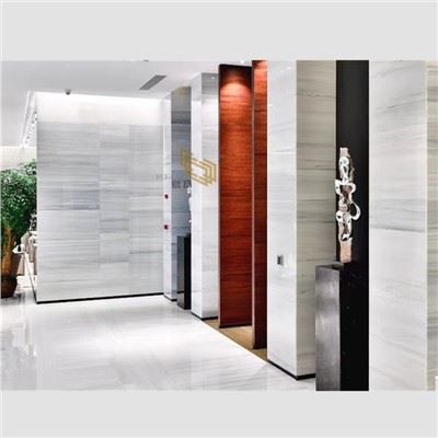 Weißes Holz Nano-Glas-Marmorplatten für Boden und Wand